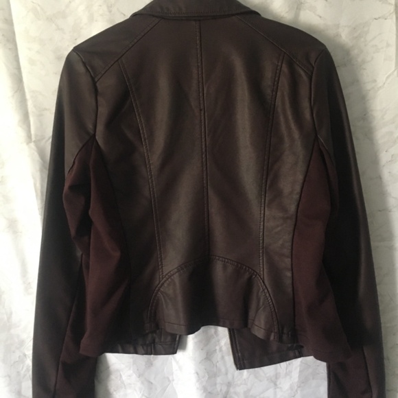Faux leather jacket - Picture 2 of 2